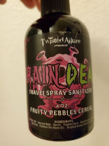 Customer photo review of Brain Dead Travel Spray Sanitizer