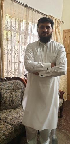 Customer photo review of Sadabahar (Charcoal) Wash and Wear Unstitched
