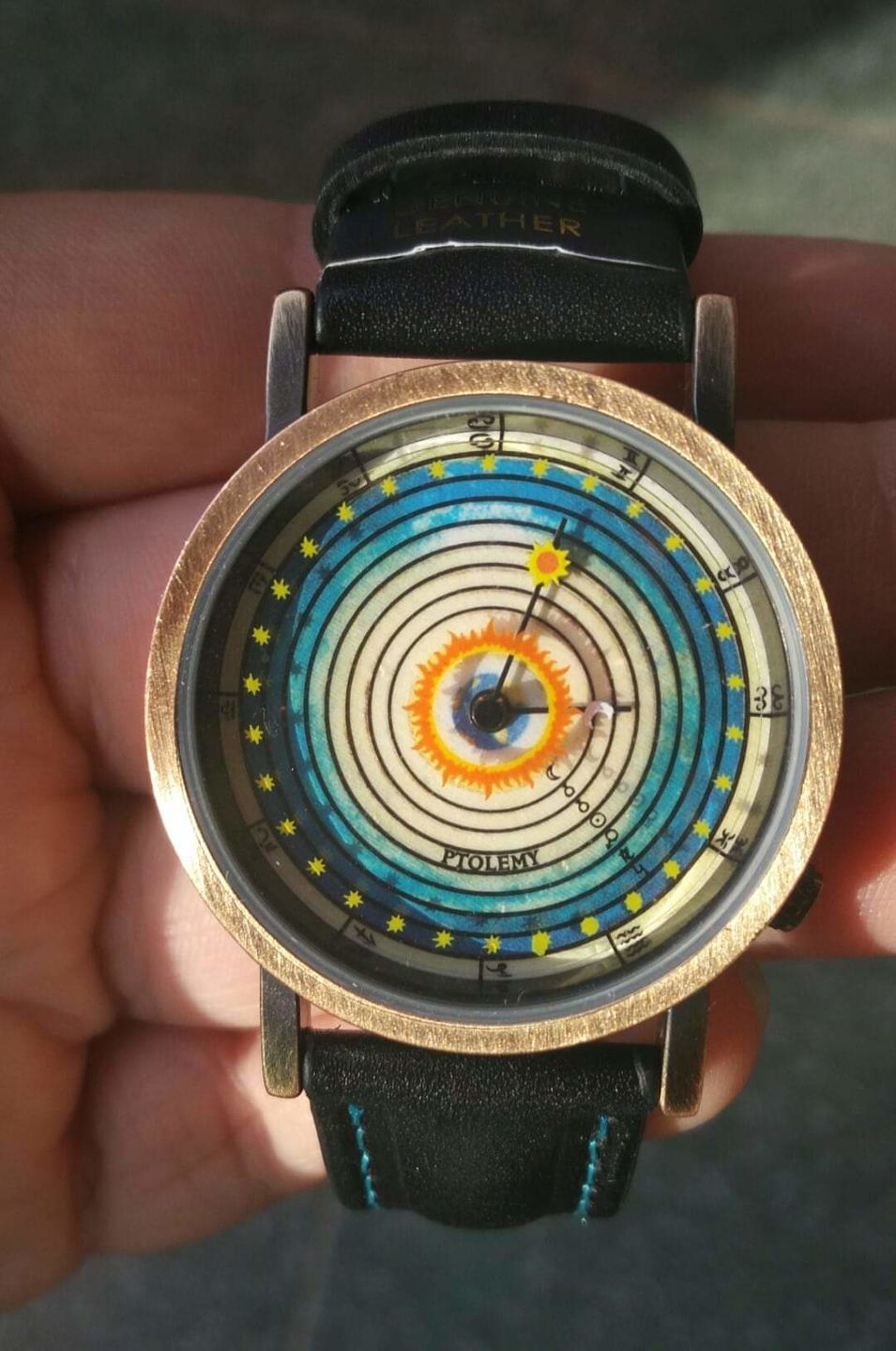 Customer photo review of Reloj Análogo Philosophers Guild Sistema de Ptolomeo 33mm