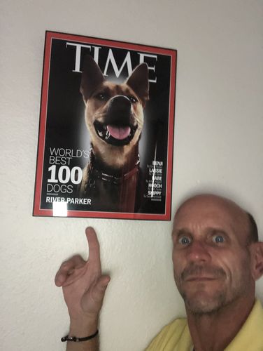 Customer photo review of Posing Pig Custom Print