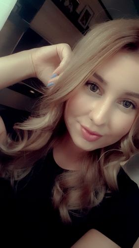 Customer photo review of Peaceful Kristin - blue