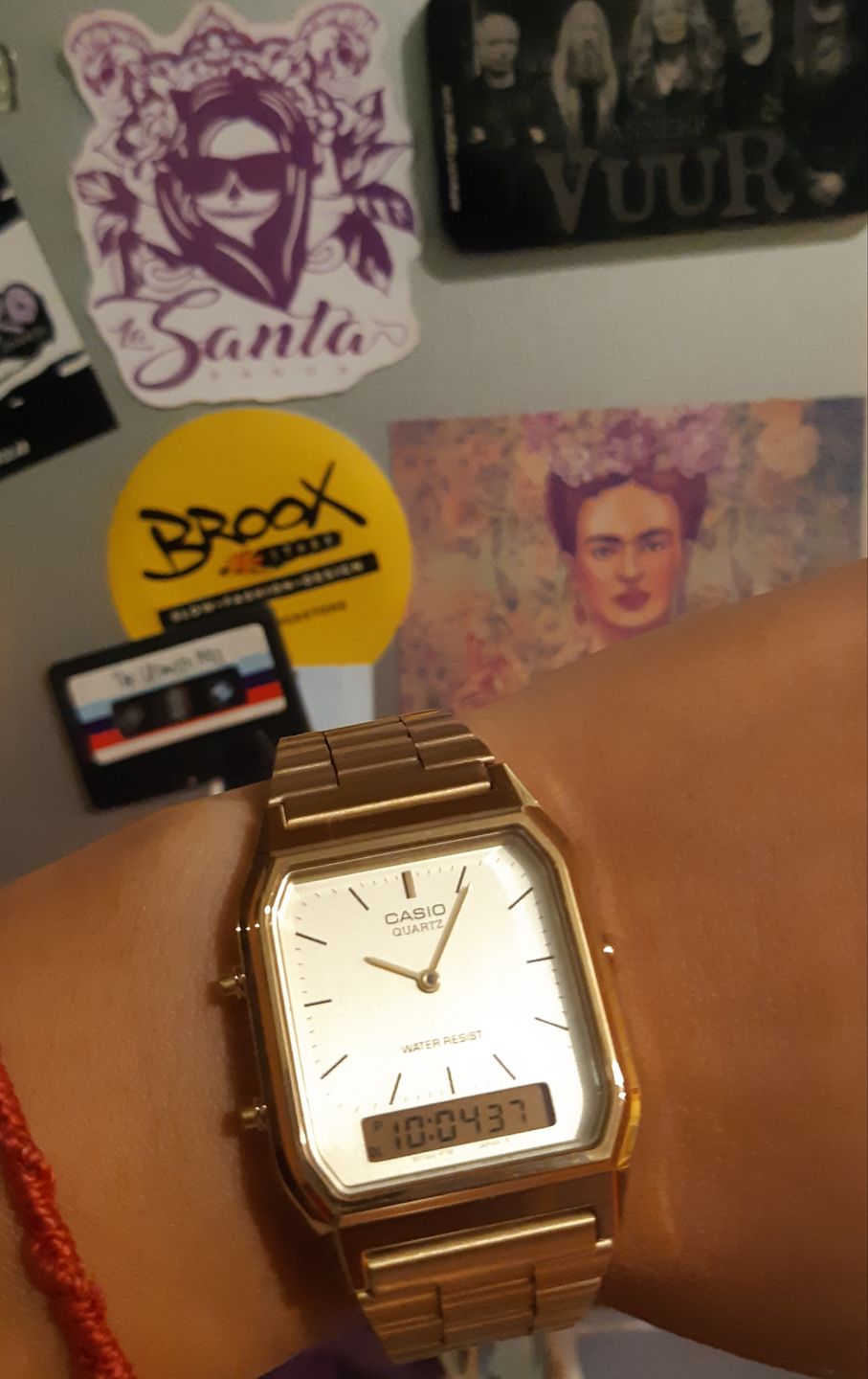 Customer photo review of Reloj Casio Vintage AQ-230GA-9DMQ Dorado