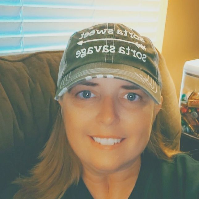 Customer photo review of Sorta Sweet Sorta Savage Trucker Hat