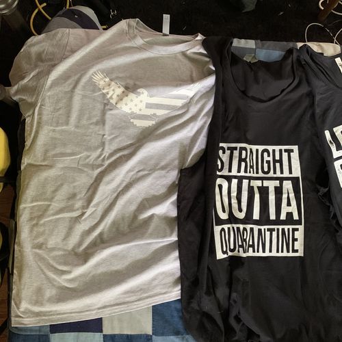 Customer photo review of Socialism Distancing Mens Apparel