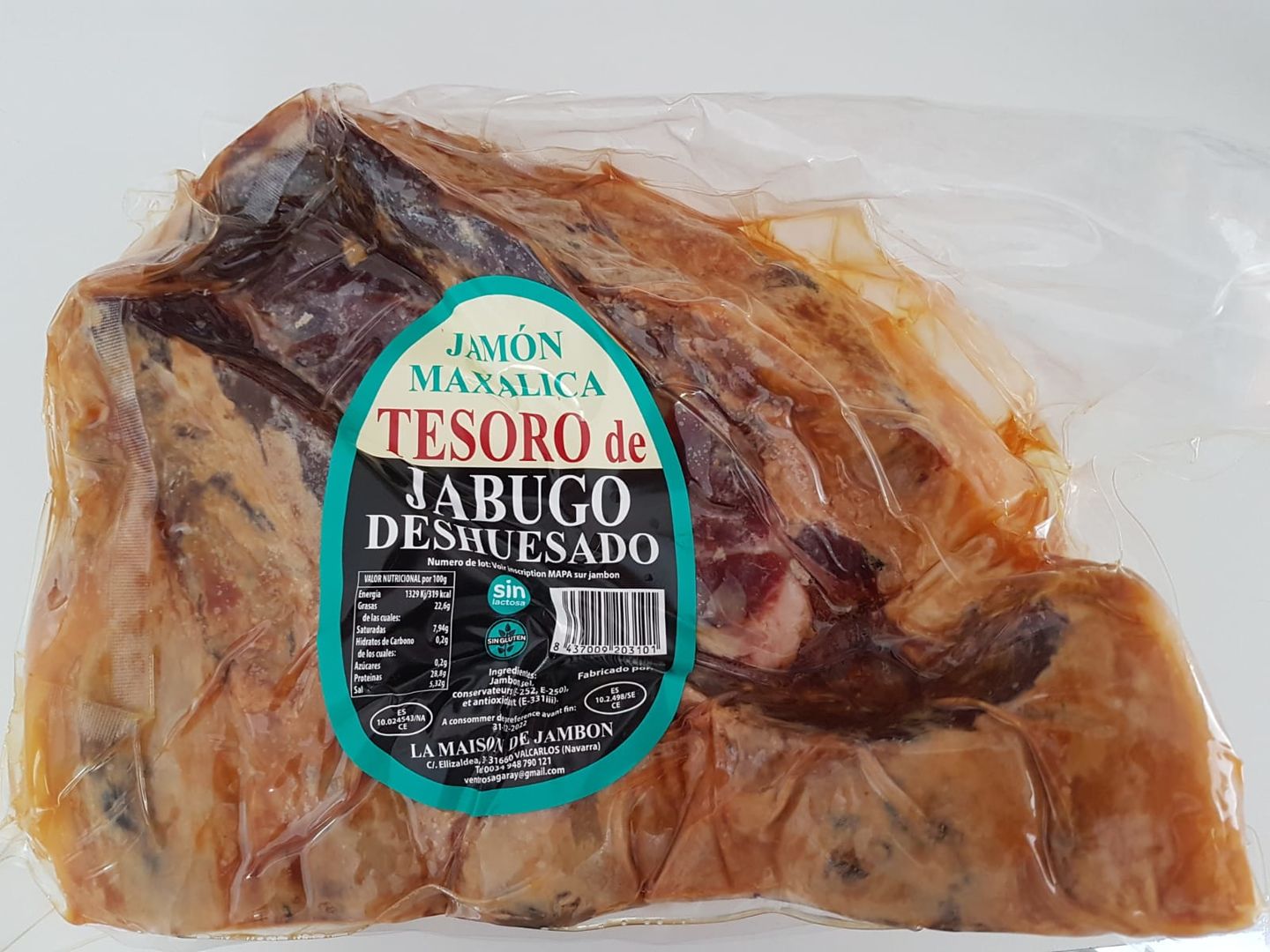 Customer photo review of Jambon de Mangalitza 30 mois (demi pièce)