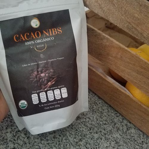 Customer photo review of Cacao Nibs orgánico