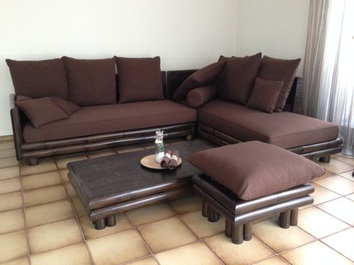 Customer photo review of ETHNIC Bambus Sofa Rechts
