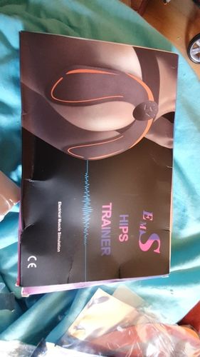 Customer photo review of Electric Smart EMS Butt Hip Abdominal Trainer - Buttocks Lifter -  Muscle ABS Simulator