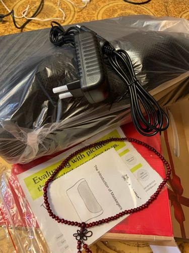 Customer photo review of Upgraded 6 Buttons Infrared Heating Neck & Shoulder Shiatsu Massage Pillow - Multi Function