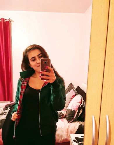 Customer photo review of Womens Classic Harrington Jacket - Green