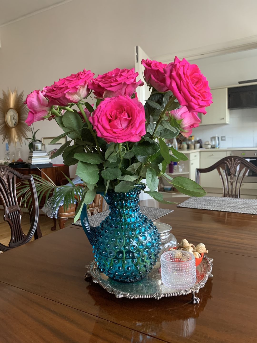 Customer photo review of Aquamarine Hobnail Jug