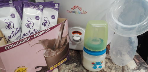 Customer photo review of Purest Lactation Drink - Chocolate Flavor Breastmilk Booster