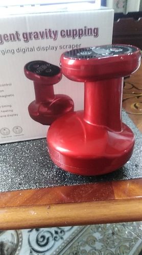 Customer photo review of Electric Cupping Scraping Therapy Massager with Suction Cup - Meridian Dredge Physiotherapy