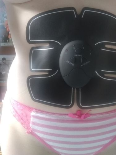 Customer photo review of Electric Smart EMS Butt Hip Abdominal Trainer - Buttocks Lifter -  Muscle ABS Simulator