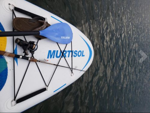 Customer photo review of Murtisol Pro Inflatable Paddle Board Stand Up Paddle Board