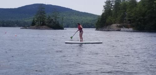 Customer photo review of Murtisol Pro Inflatable Paddle Board Stand Up Paddle Board
