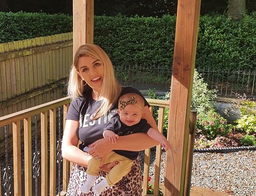Customer photo review of Besties Leopard Matching Black T-Shirts (MRK X)
