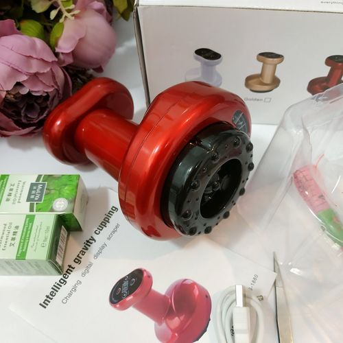 Customer photo review of Electric Cupping Scraping Therapy Massager with Suction Cup - Meridian Dredge Physiotherapy
