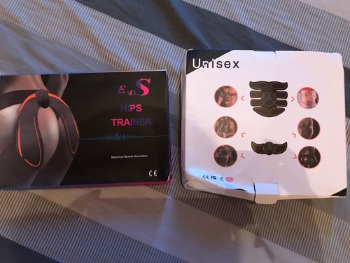 Customer photo review of Electric Smart EMS Butt Hip Abdominal Trainer - Buttocks Lifter -  Muscle ABS Simulator
