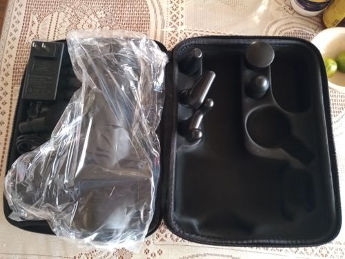 Customer photo review of LCD Display Touch Screen 20-Speed 4 Heads Massage Gun