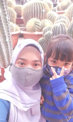 Customer photo review of Face Mask Stripe (Meteor Grey)