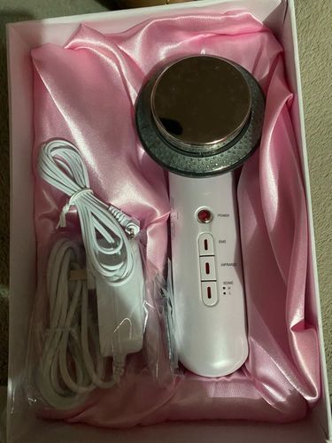 Customer photo review of 3-in-1 Ultrasound Infrared EMS Facial Body Slimming Massager - Anti Cellulite Fat Burner