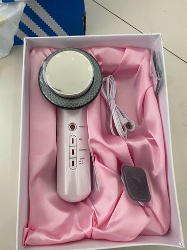 Customer photo review of 3-in-1 Ultrasound Infrared EMS Facial Body Slimming Massager - Anti Cellulite Fat Burner