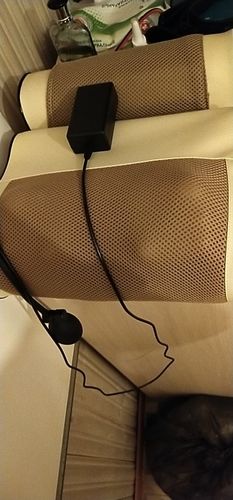 Customer photo review of 2-in-1 Multifunctional Shiatsu Cervical Neck Shoulder Back Massage Pillow With Removable Pillow