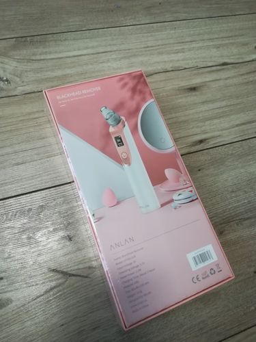 Customer photo review of Electric Blackhead Removing & Facial Pore Cleaning Vacuum Suction Tool -LED Display