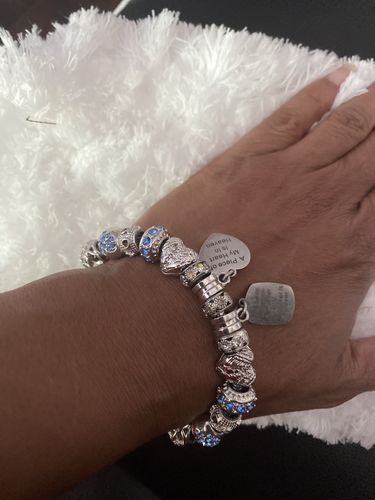 Customer photo review of Piece Of My Heart Bracelet