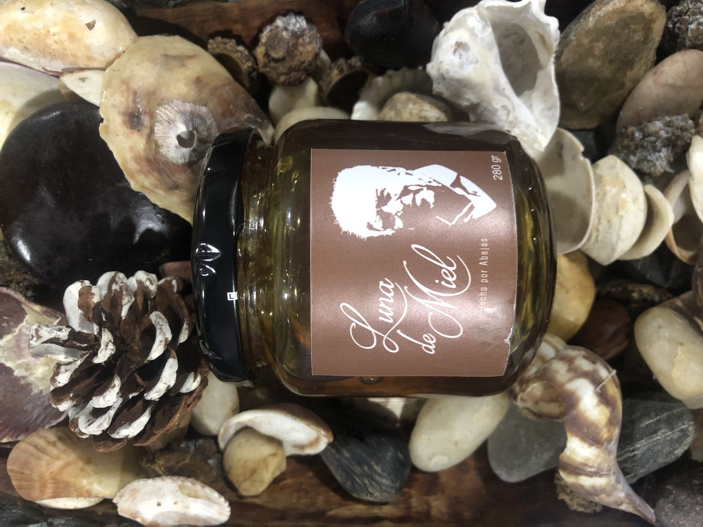 Customer photo review of Luna de miel con panal de abejas 280g