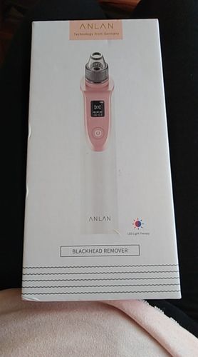 Customer photo review of Electric Blackhead Removing & Facial Pore Cleaning Vacuum Suction Tool -LED Display