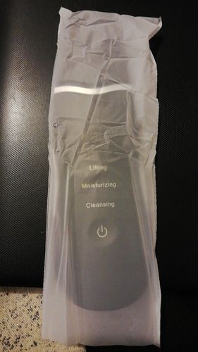 Customer photo review of Electric Ultrasonic Facial Skin Scrubber - Ionic Deep Face Cleaning
