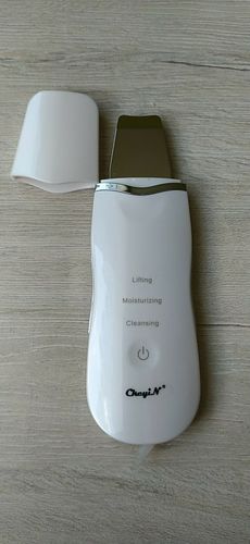 Customer photo review of Electric Ultrasonic Facial Skin Scrubber - Ionic Deep Face Cleaning