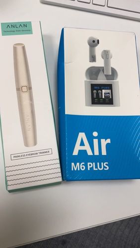 Customer photo review of Electric Portable Painless Eyebrow Trimmer - Facial Hair Remover Depilator