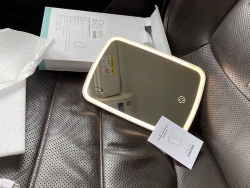 Customer photo review of Jordan Judy LED Makeup Mirror with Touch Control Adjustable Brightness - USB/Battery