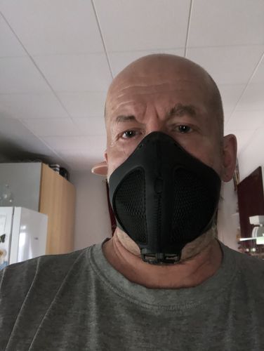 Customer photo review of Stealth Lite FFP3 Everyday Facemask