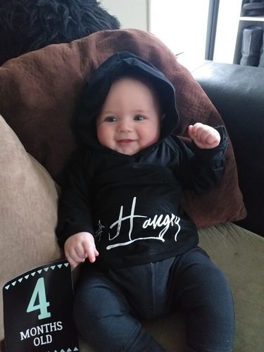 Customer photo review of MLW By Design - #Hangry Vol.2 Hoodie | Black