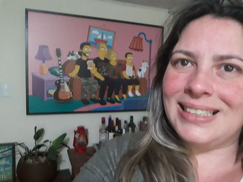 Customer photo review of RETRATO EM ARQUIVO DIGITAL FAMILIA AMARELA