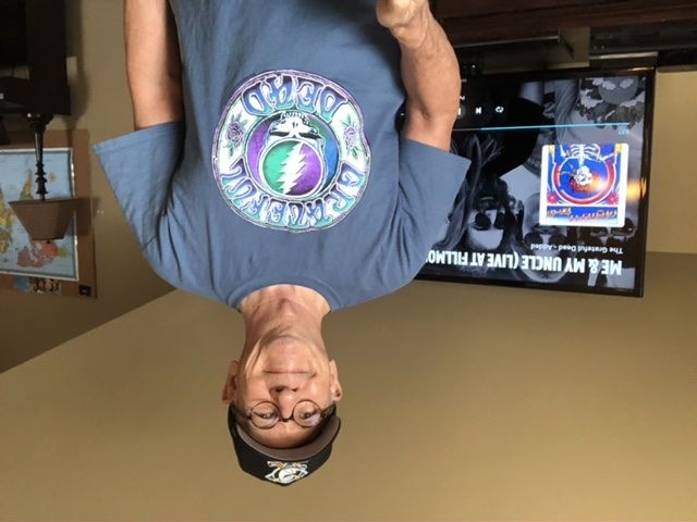 Customer photo review of Grateful Dead Batik Steal Your Face T Shirt