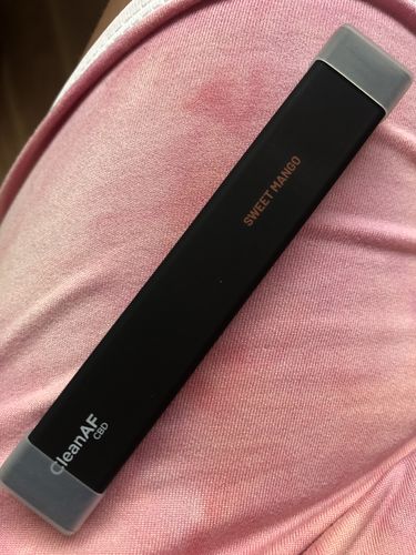 Customer photo review of 100 mg CBD Disposable Vape ~ CleanAF PUFF in 9 Flavors