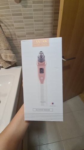 Customer photo review of Electric Blackhead Removing & Facial Pore Cleaning Vacuum Suction Tool -LED Display