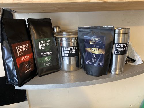 Customer photo review of Contact Coffee Club