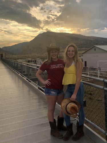 Customer photo review of "Make America Cowboy Again" Classic T-Shirt