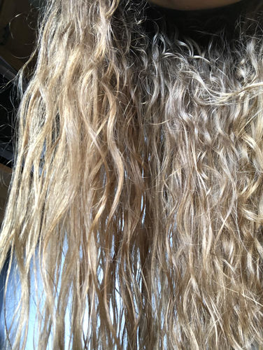 Customer photo review of Sample Defining Flaxseed Gel for Curly Hair (Select Fragrance)