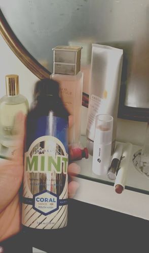 Customer photo review of Nano Silver Mouthwash (Travel Size)