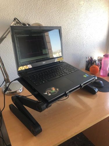 Customer photo review of Portable Laptop Desk