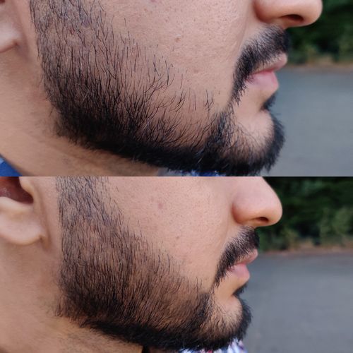 Customer photo review of LAVOSSY BEARD FILLER PENCIL