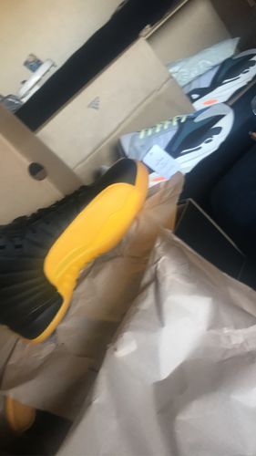 Customer photo review of Air Jordan 12 “University Gold”130690-070 EARLY PAIRS
