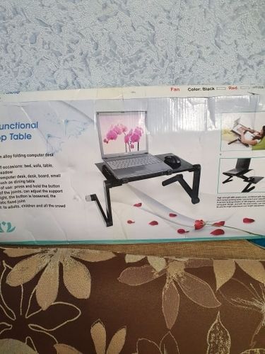 Customer photo review of Portable Laptop Desk